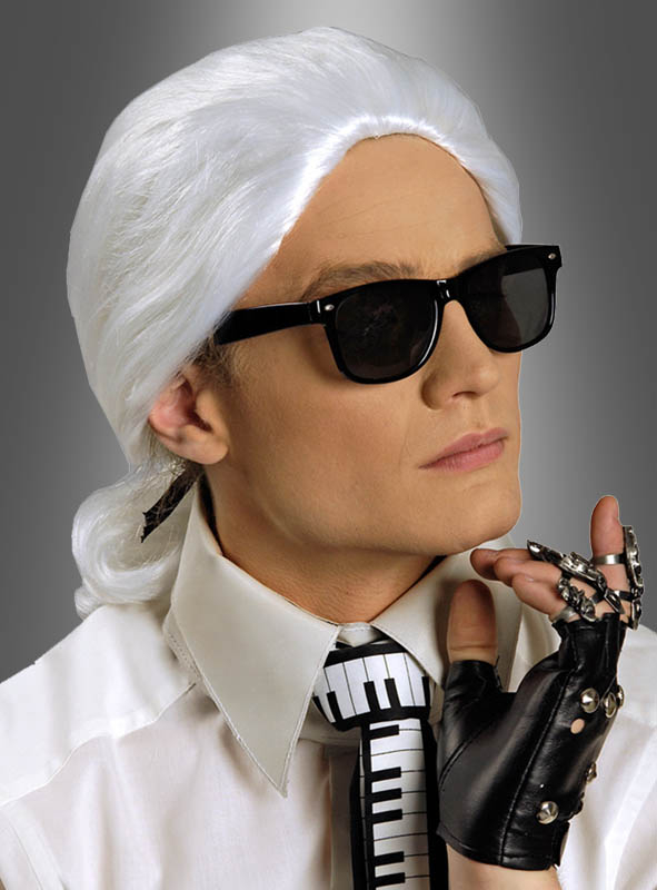 Fashion Designer Wig Karl