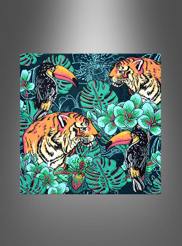 20 x Wild Nature Jungle Napkins