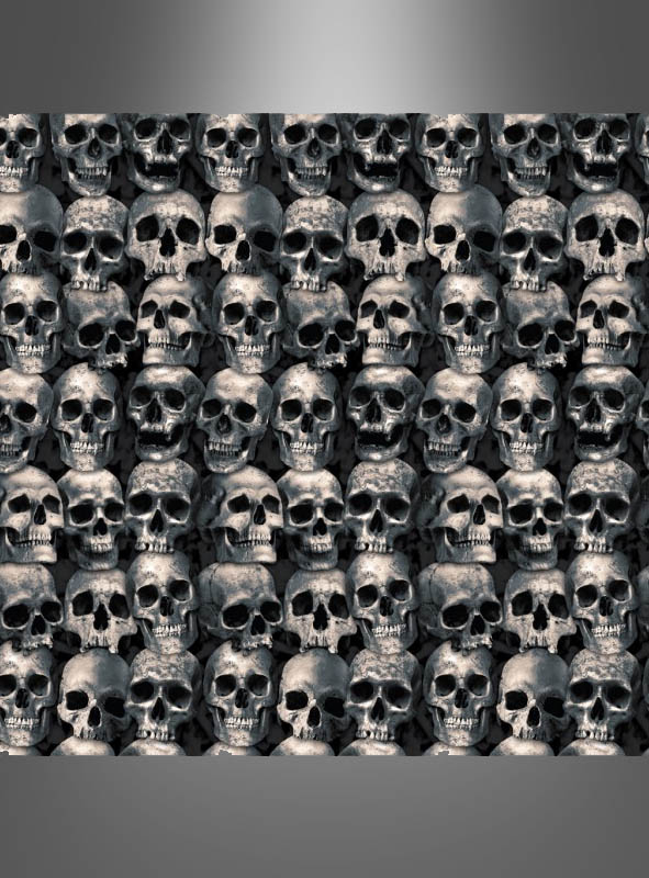 XXL Totenkopf Wanddeko 120x600cm