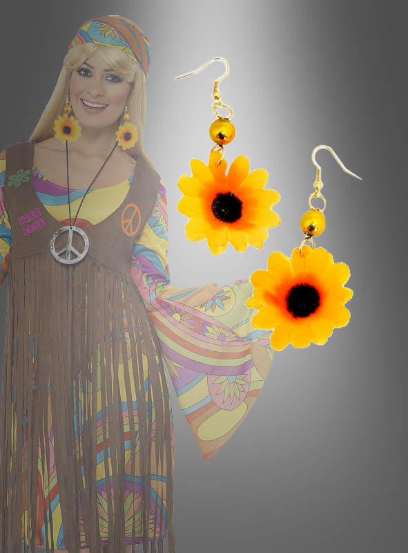 Sunflowers Earrings buy here Kostuempalast