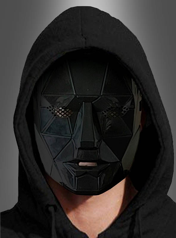 Black Mask ominous Game Master Cosplay