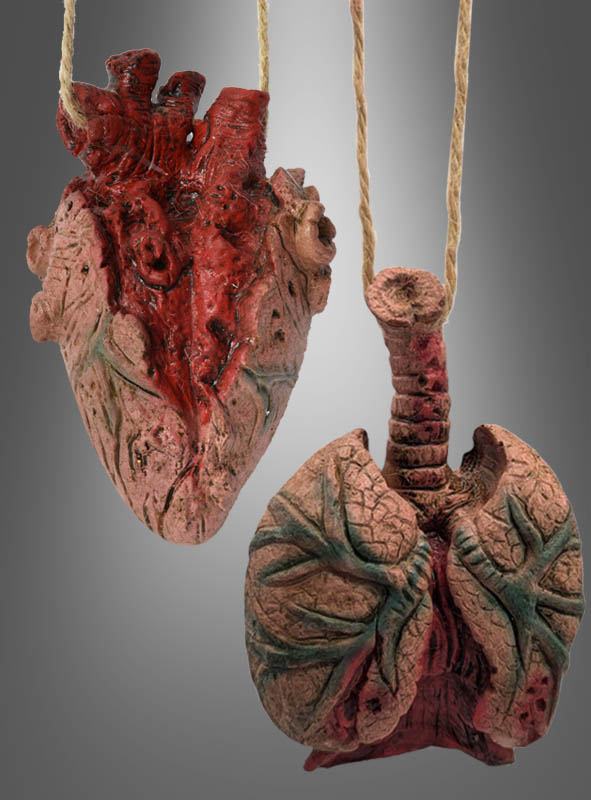 Halloween Decoration Heart or Lung