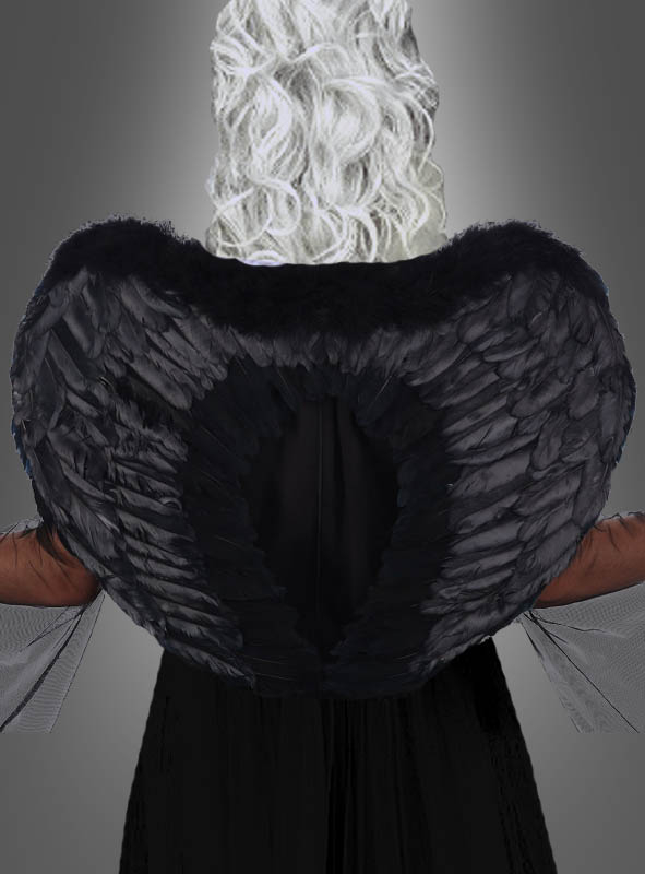 Black Angel Wings 60cm