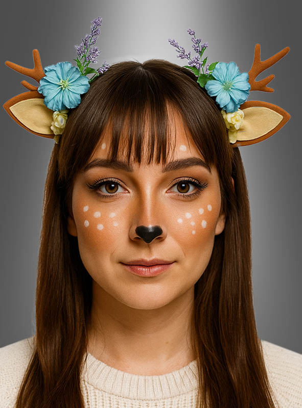 Deer Antlers Headband with Ears