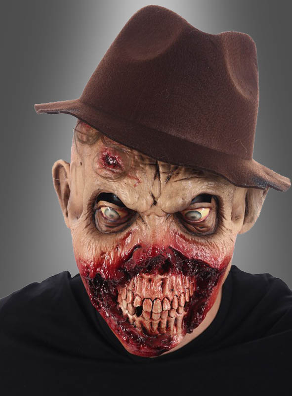 Brauner Fedora Hut Fred