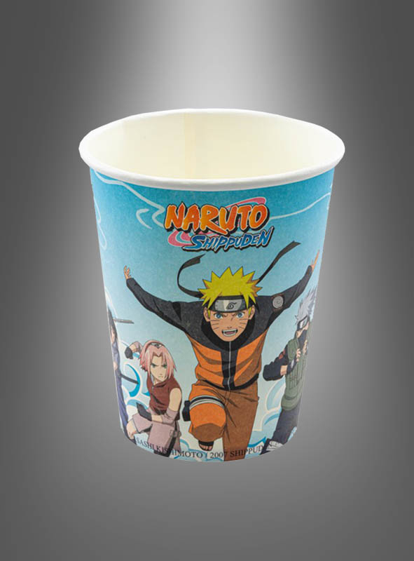 8 pcs. Naruto Paper Cups 250ml