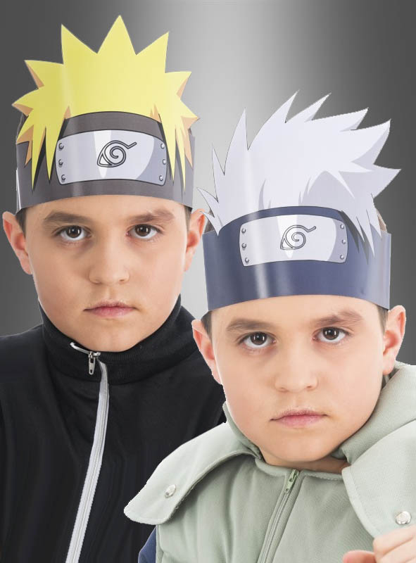 Paper Headgear Naruto Kakashi 8 pcs