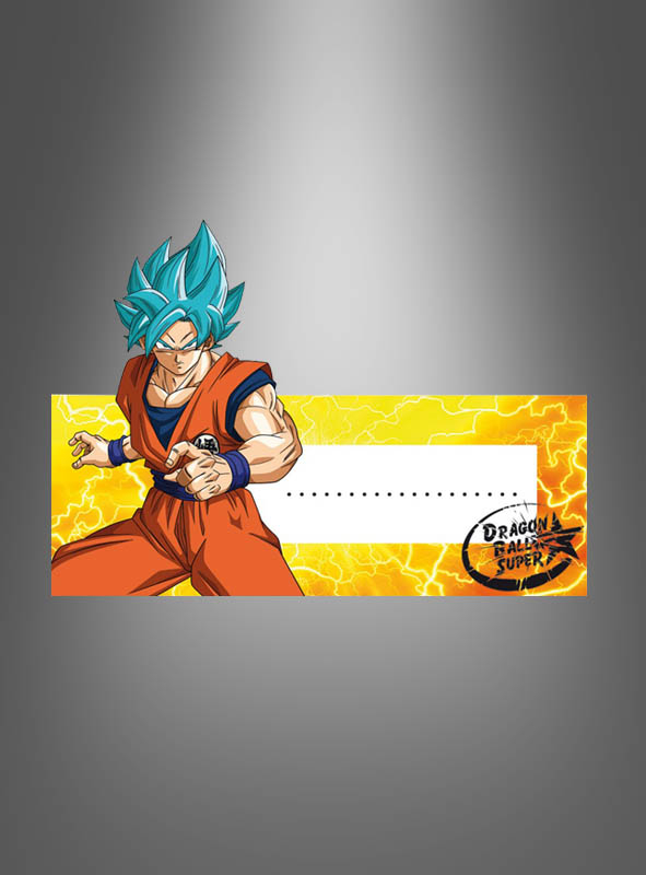 8 pcs Place Cards Dragon Ball