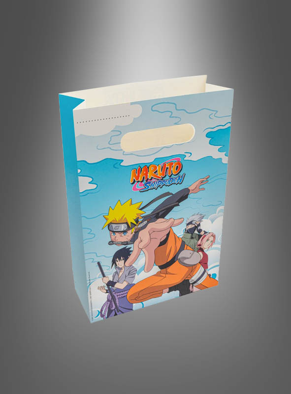 4 pcs Paper bags Naruto