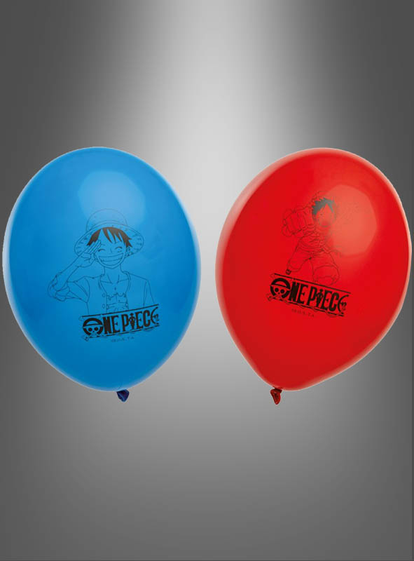 One Piece Latex Balloons 6 pcs