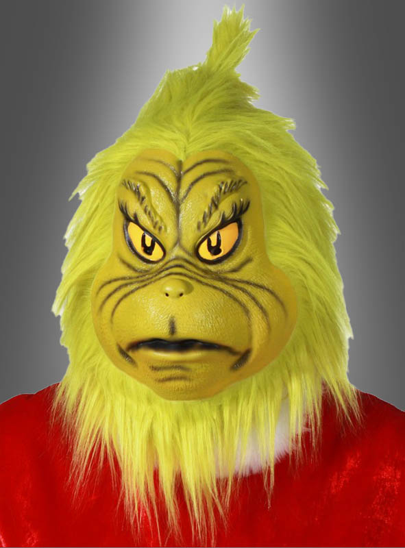 The Grinch latex mask