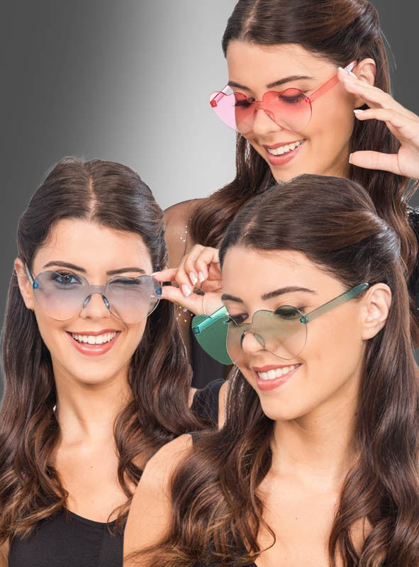 Heart-shaped Glasses Carnival