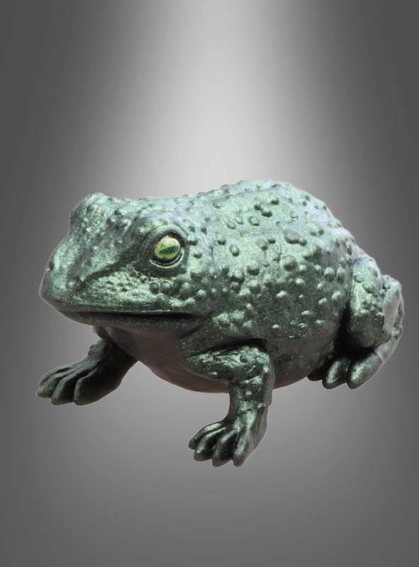 Grüner Frosch Kröte Deko 7,5cm