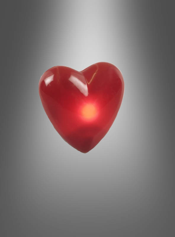 Flashing red heart