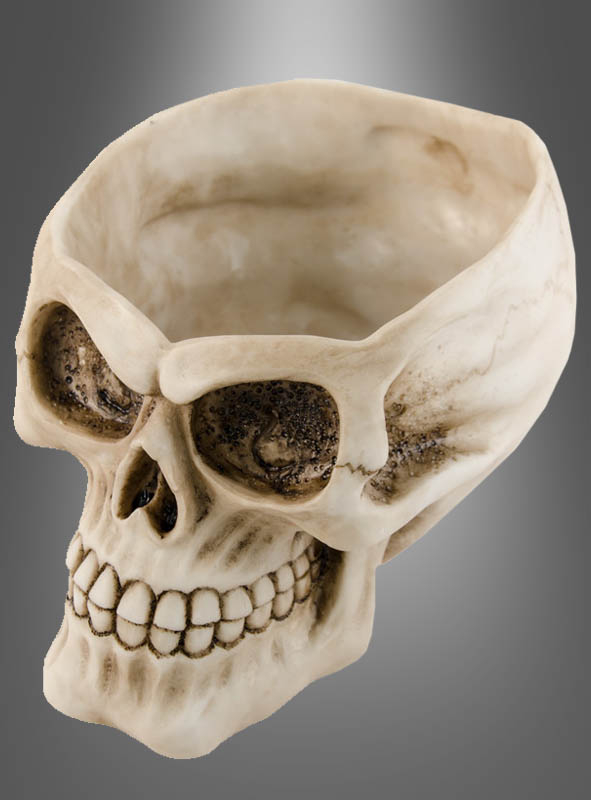 Totenkopf Schale Schädel aus Resin