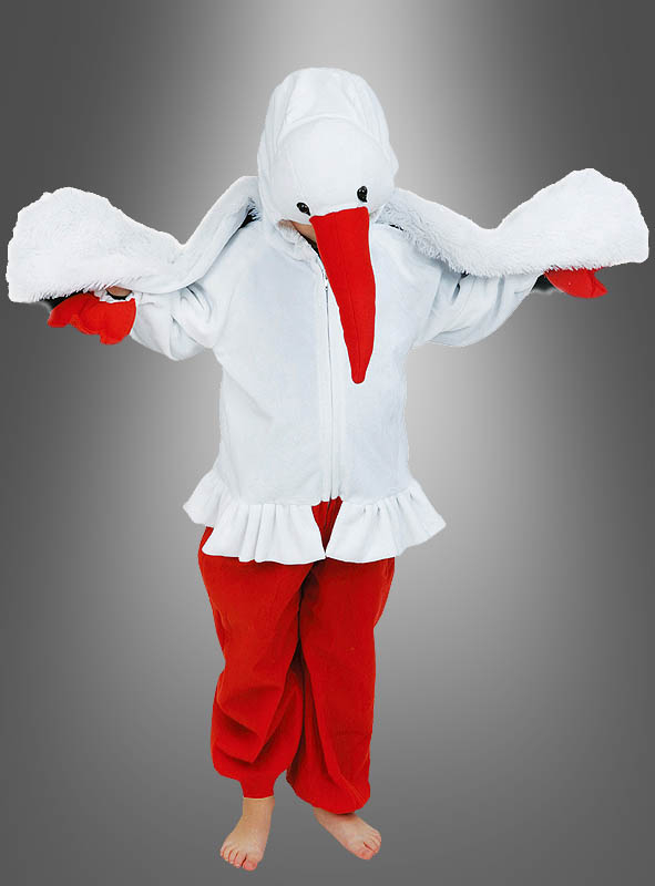 Bird Stork Children Costume