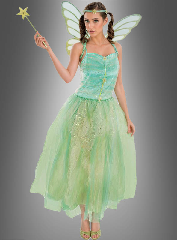 Fairy women's costume green