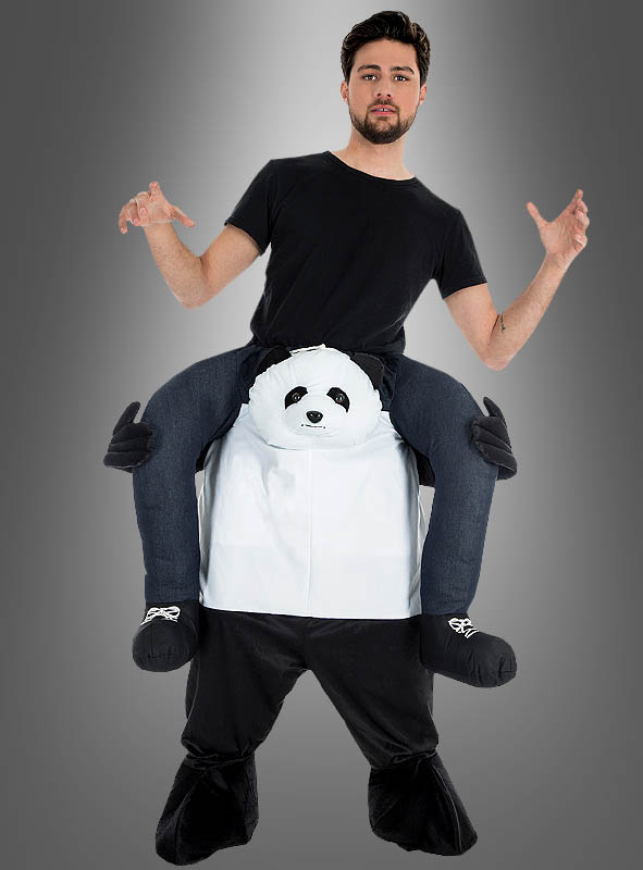 Karneval Kostüm Huckepack Panda