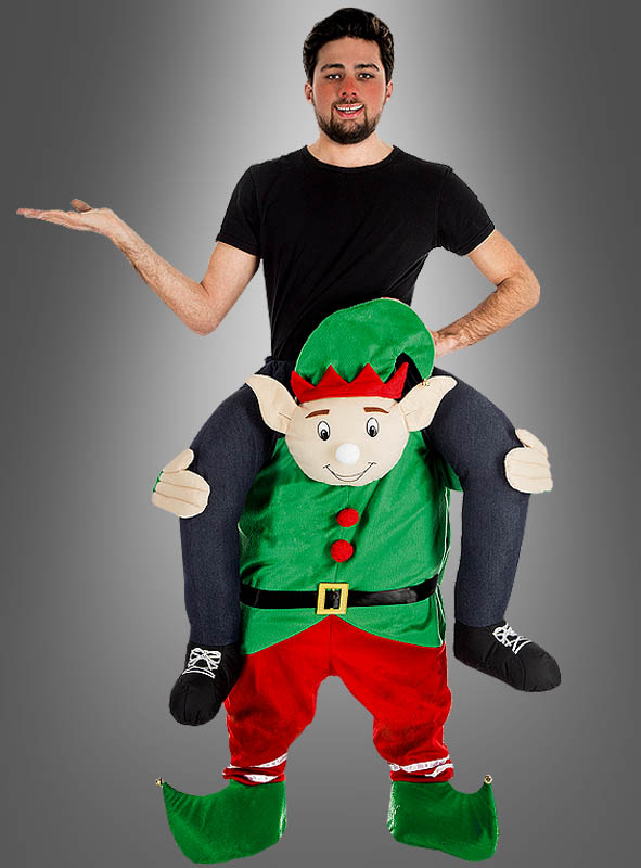 Carry Me Piggyback Elf Costume