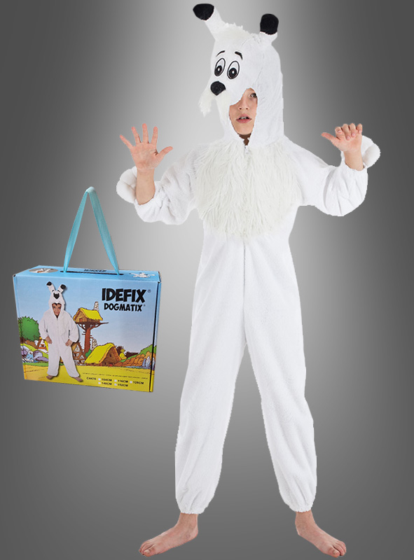 White Dogmatix Costume Kids