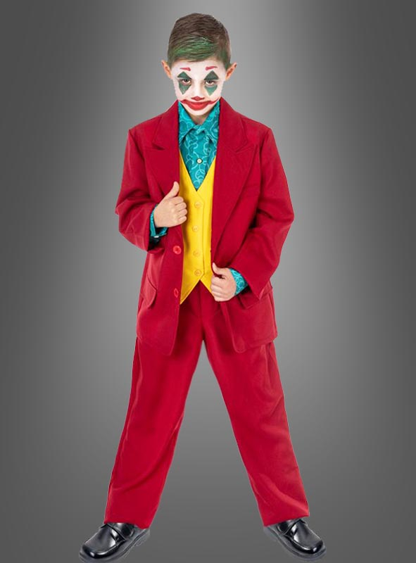 Mr. Crazy Joker Costume for Kids » Kostü