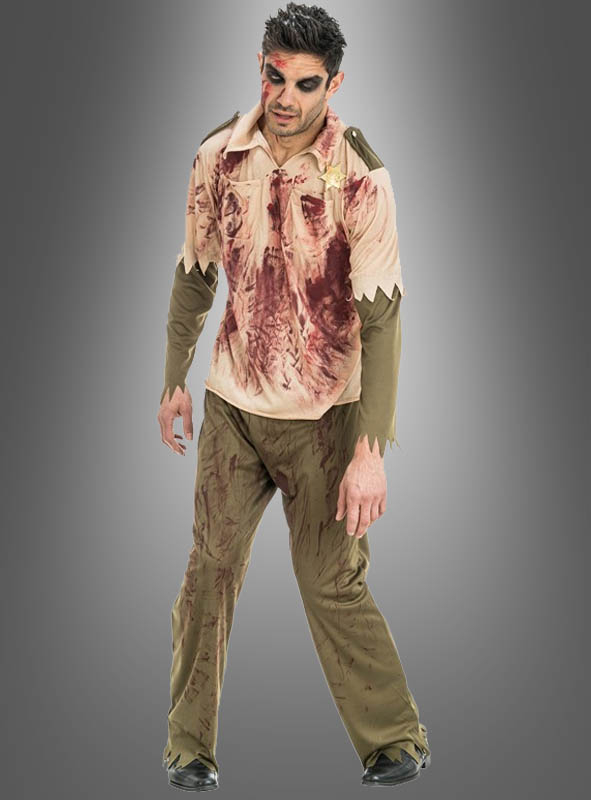 Zombie Rick Costume for Men