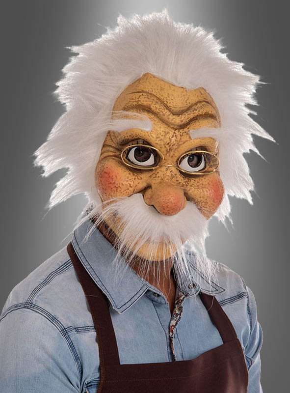 Geppetto Opa Maske Deluxe aus Pinocchio