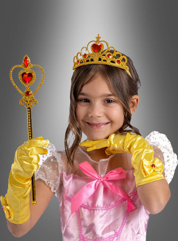 Golden crown princess set