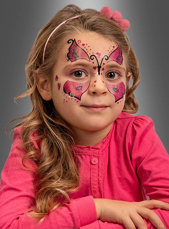 Schmetterling Gesichtstattoo für Kinder