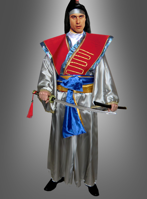Samurai Deluxe Kostum Fur Krieger Bei Kostuempalast De