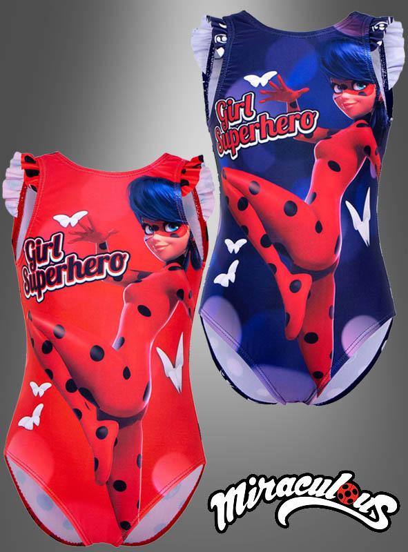 Ladybug Swimsuit for Girls