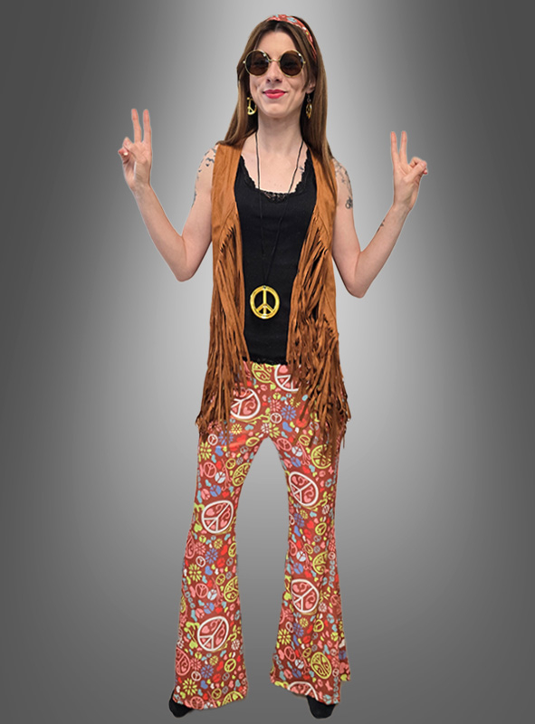 Hippie Complete Costume Earth Love