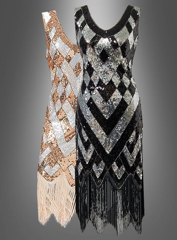 Black and gold flapper dress on sale