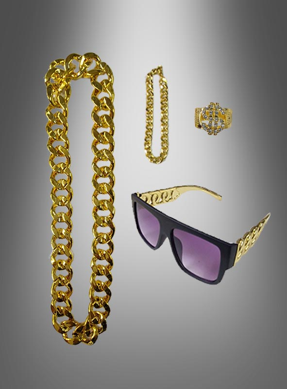 Pimp Dollar Jewelry Set 4 parts