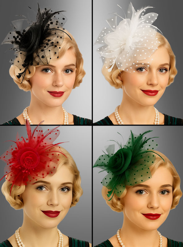 Fascinator Mini Hat with Tulle