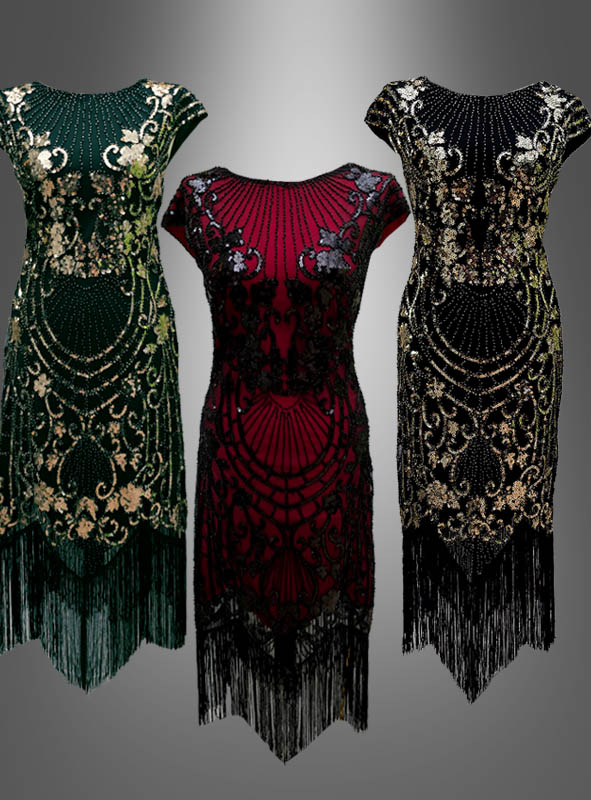 Luxurious 20s Sequin Dress Ellis