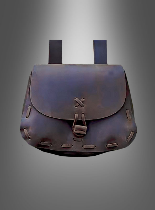 Mittelalter Gürteltasche braun