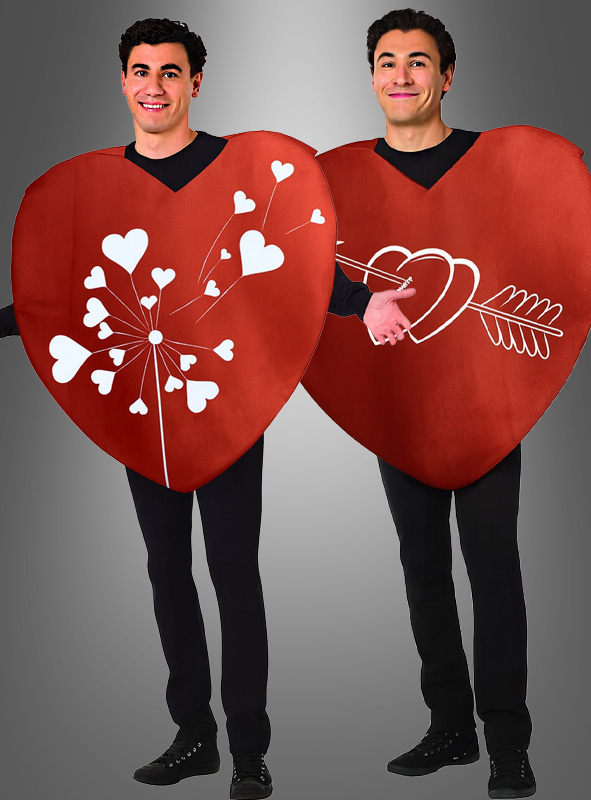 Heart costume for adults