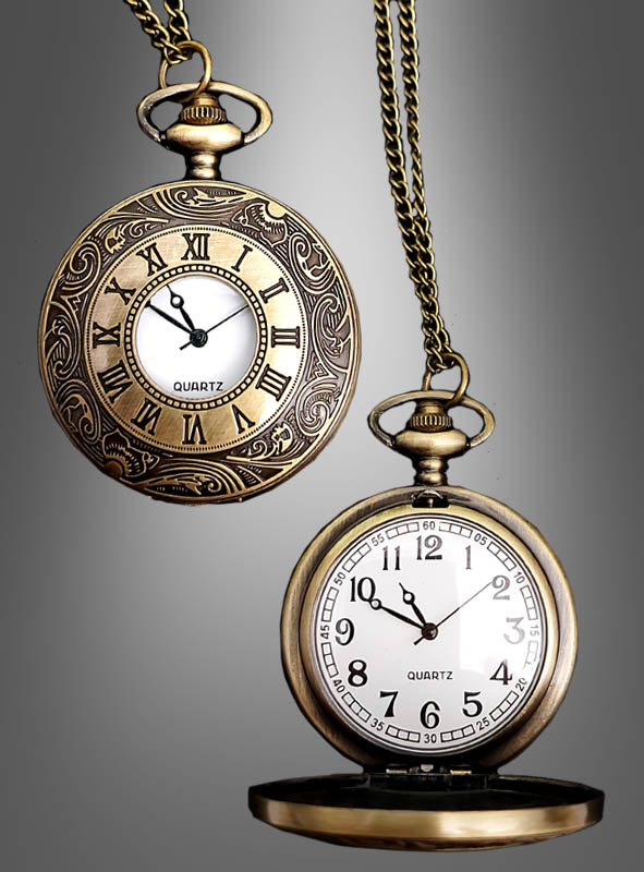 Vintage pocket watch antique gold with function