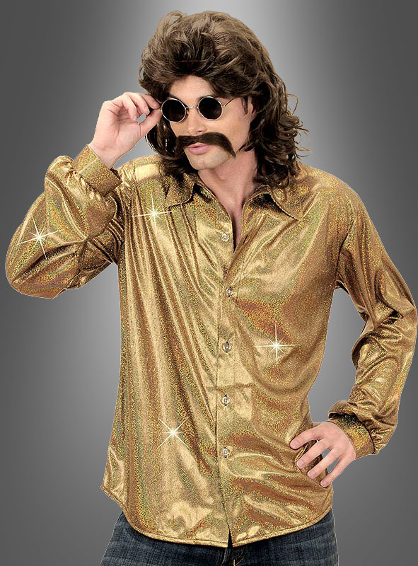 Glitter Shirt gold for Men