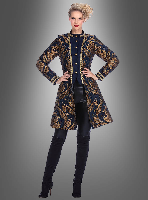 Luxus Barock Brokat Jacke Damen