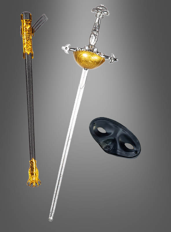 Cavalry Sword with Kids Mask