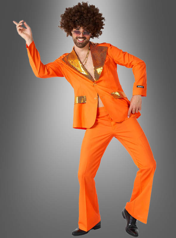 Orange disco suit
