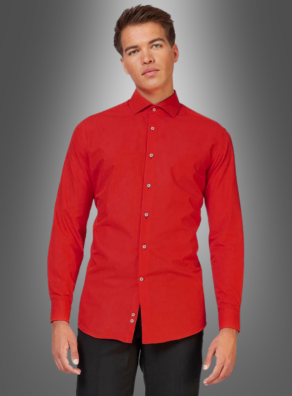 Men's shirt red