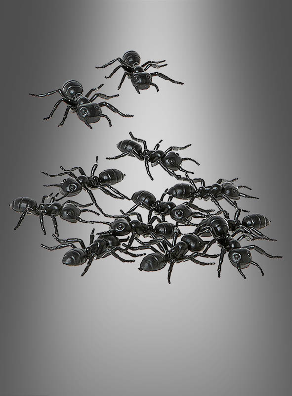 Giant Creepy Ants Halloween Decoration 12 pcs