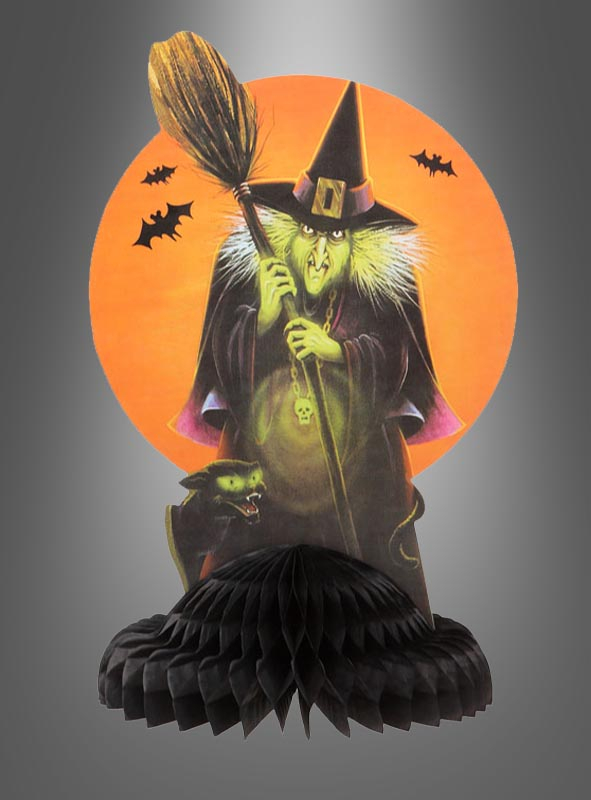 Table Decoration Witch Cardboard 30cm
