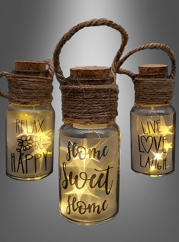 Bottle with Fairy Lights