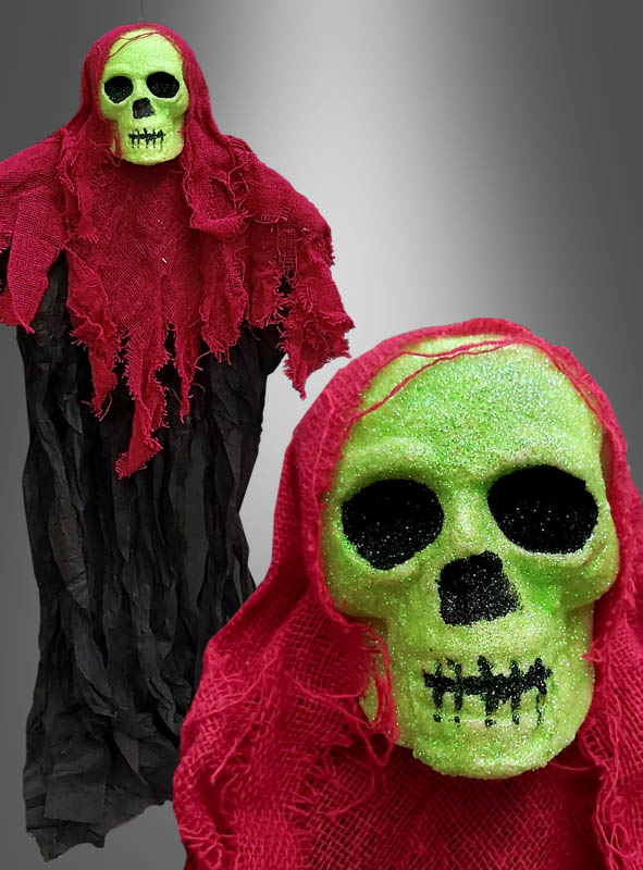 Halloween Kostüm Zubehör Samt Handschuhe in rot 46cm zu Karneval Smi 