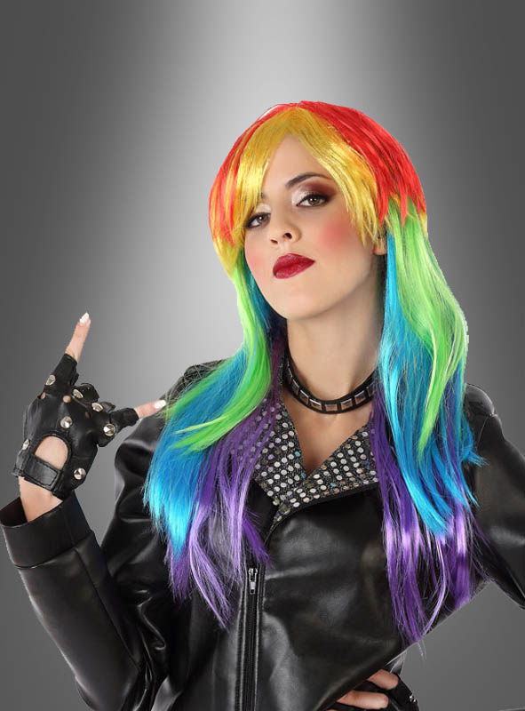 Rainbow Celebration Wig
