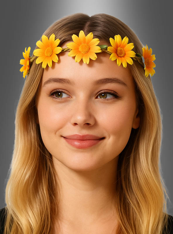 Sunflower Hairband yellow